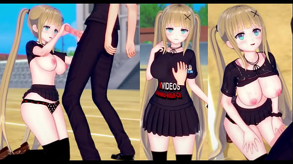 Animated Ahegao Hentai with a Anime Babe