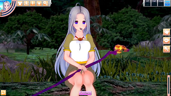 Hentai Sorceress Ellie Fucks Outdoors