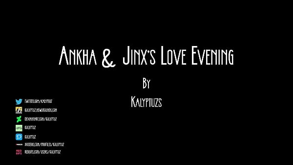 Jinx Catches Ankha Fingering and Joins her on a Lesbian Duo (league