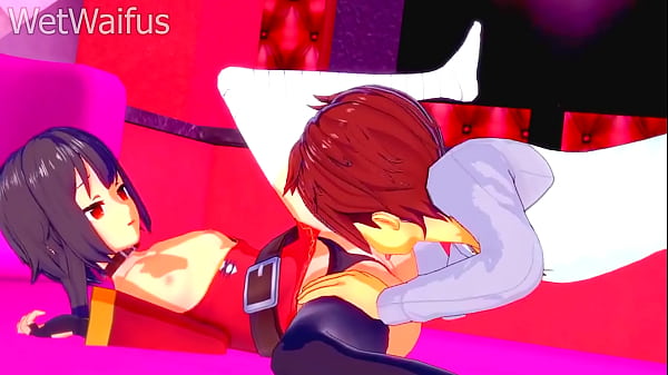 Megumin Has Explosive Sex That Breaks her Pussy – Hentai 3d