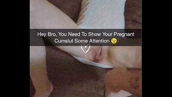Neglected Pregnant Cumslut Cheats & Gets Creampied on Snapchat
