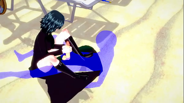 One Punch Man – Fubuki Handjob & penetrated