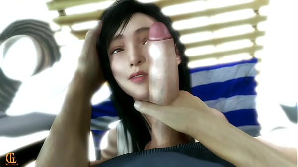 Tifa Getting Nailed at Beach