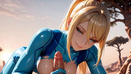 Samus Aran’s Ultimate Anal Survival Gauntlet [voiced Fap-hero