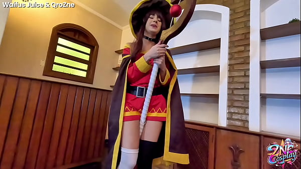 Zne Cosplay – Megumin From Konosuba Ft. Waifus Juice & Qrozne [