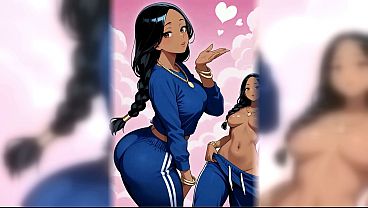 Ebony Hentai Girlfriend Has a Perfect Body (ai)