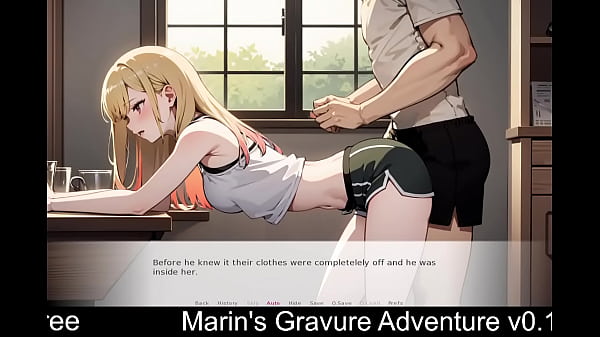 Marin’s Gravure Adventure (free game itchio) Visual Novel, Adult, dress-up-darling, Erotic, Hentai, kitagawa-marin, marin-kitagawa
