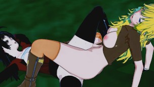 Yang X Raven Yuri Hentai