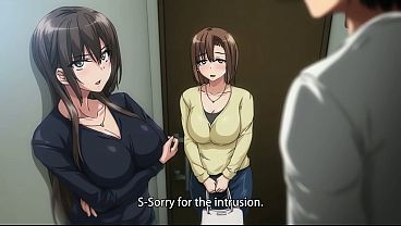 Hentai Porn – Mulher Chama Amiga Peituda Para Ajudar Seu Marido HD